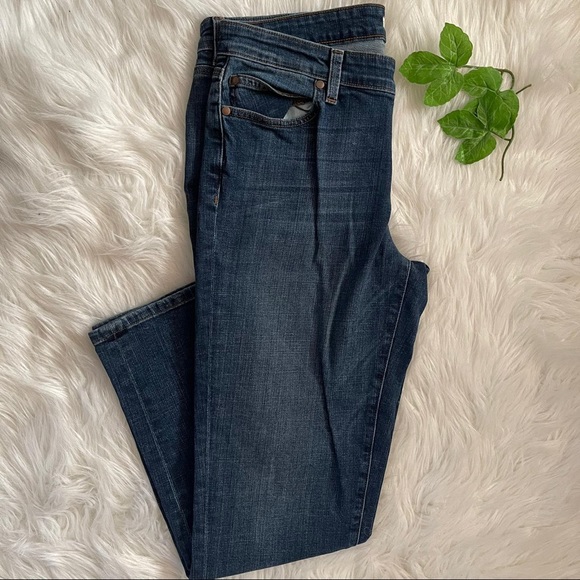 eileen fisher stretch straight ankle Jeans - Picture 4 of 7